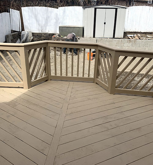 DP Epoxy Outdoor Wood Deck