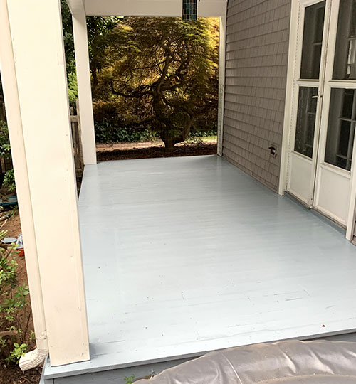 Dp Epoxy Finished Wood Deck