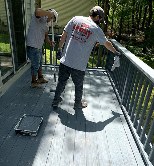 Outdoor Wood Deck