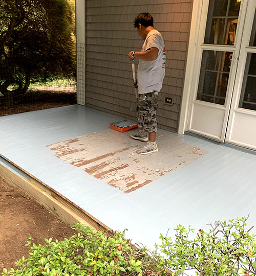 Painting Wood Deck