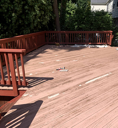 Wood Deck Finished DP Epoxy