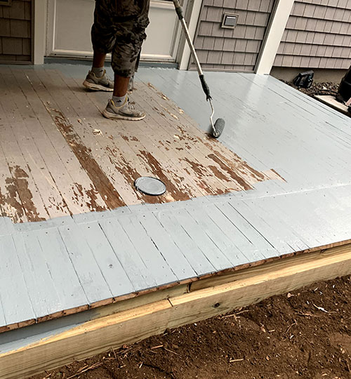 Wood Deck Painting